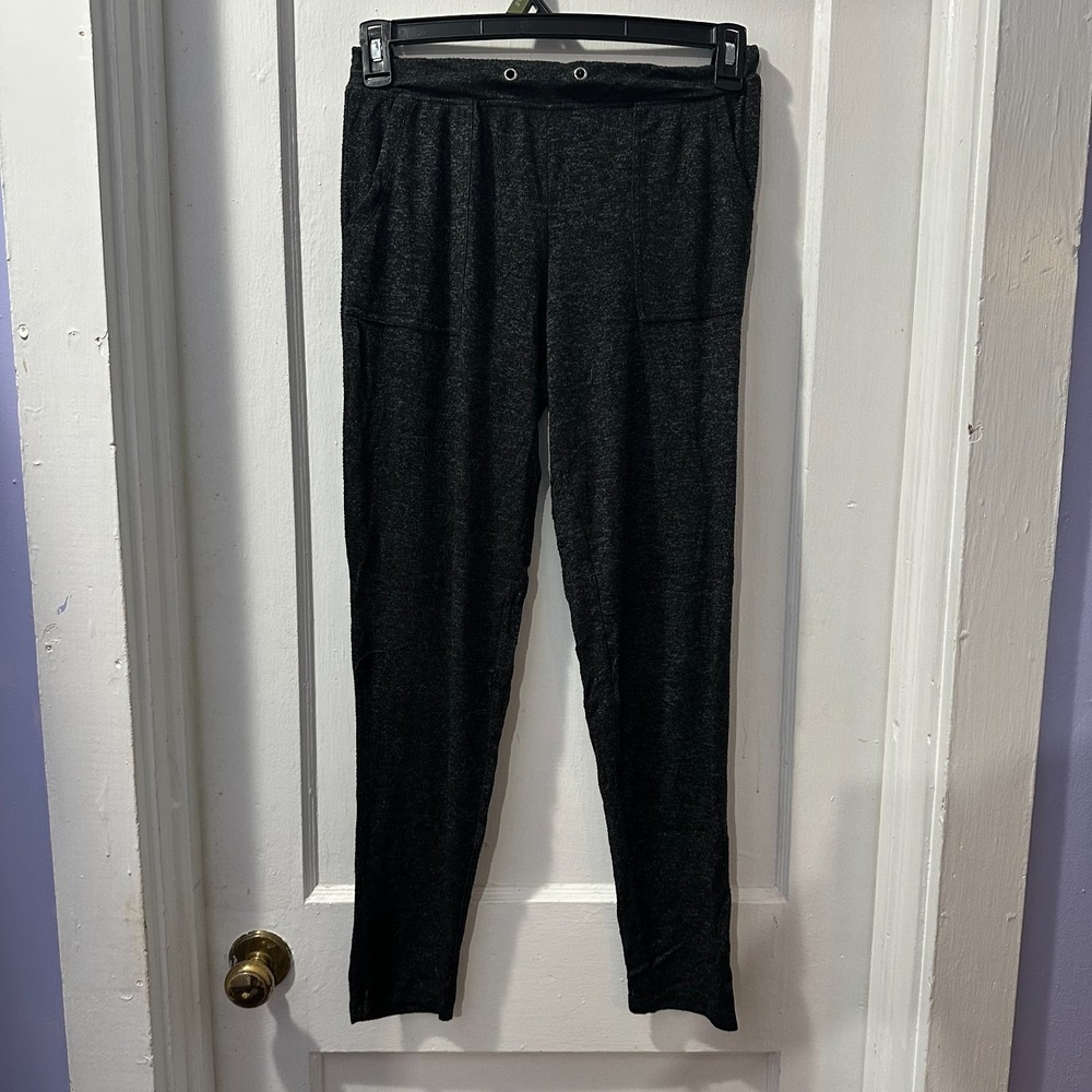Pink‎ Rose Heather Black Lounge Pants in S